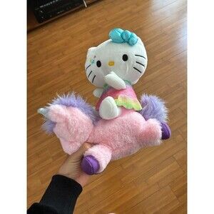 Kidrobot Sanrio 13" Hello Kitty Riding Unicorn Plush Toy